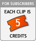 For subscribers each clip is 5 credits