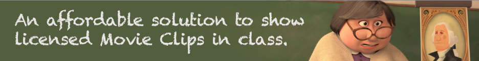 Teachers show Movie Clips